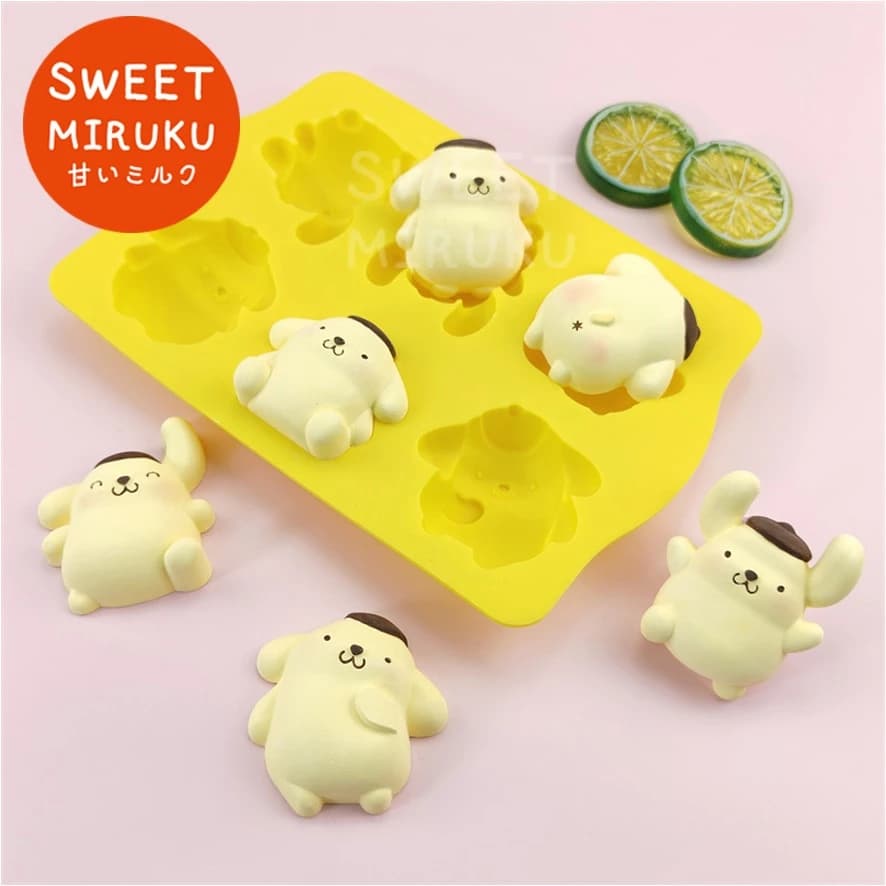 Pompompurin Silicone Mould