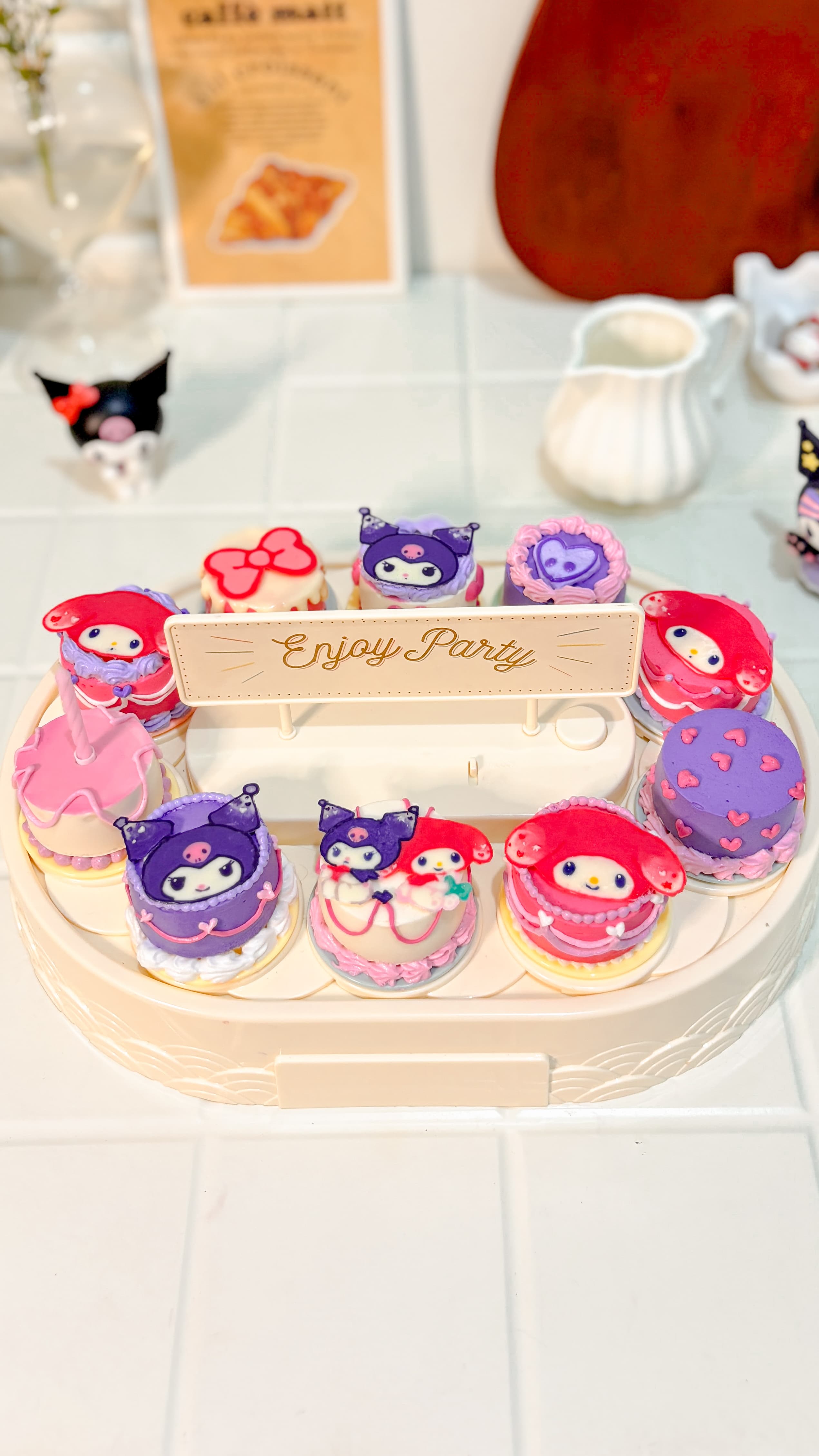 Icha’s My Melody and Kuromi celebration cakes