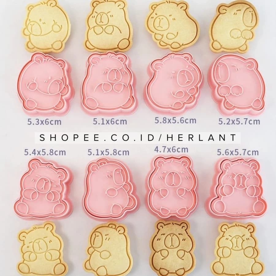 Capybara Cookie Cutter