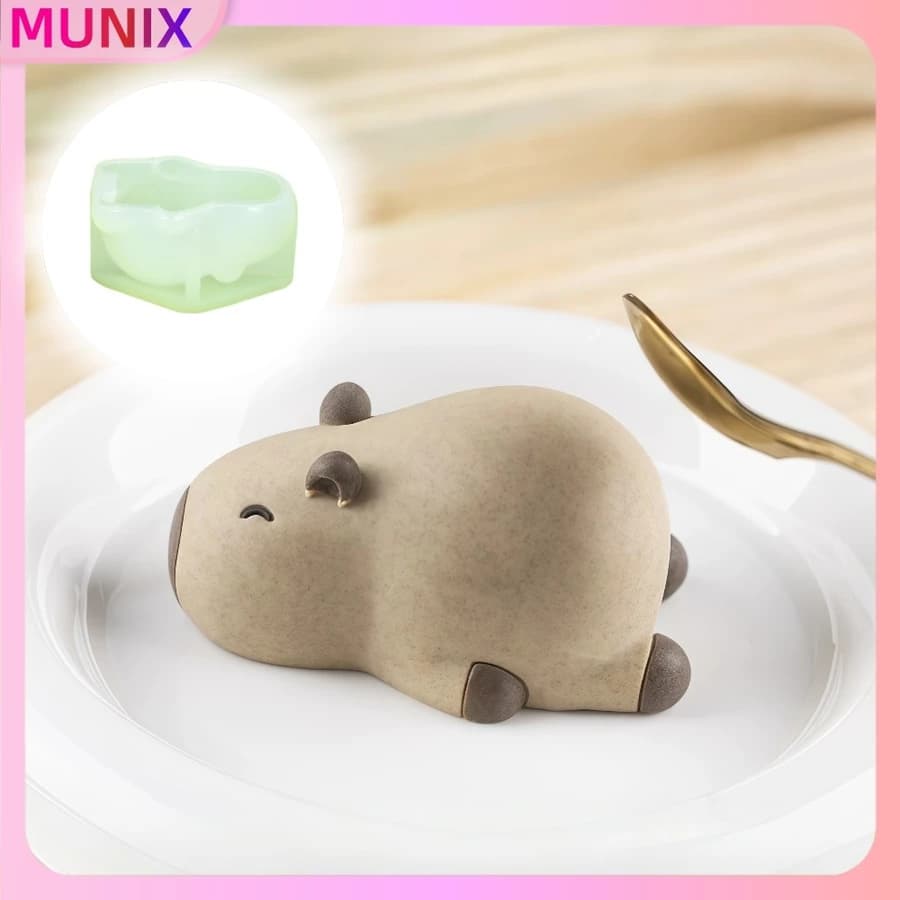 Sleeping Capybara Pudding Mould